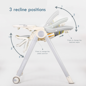 6-in-1 CyneBaby® Adjustable High Chair