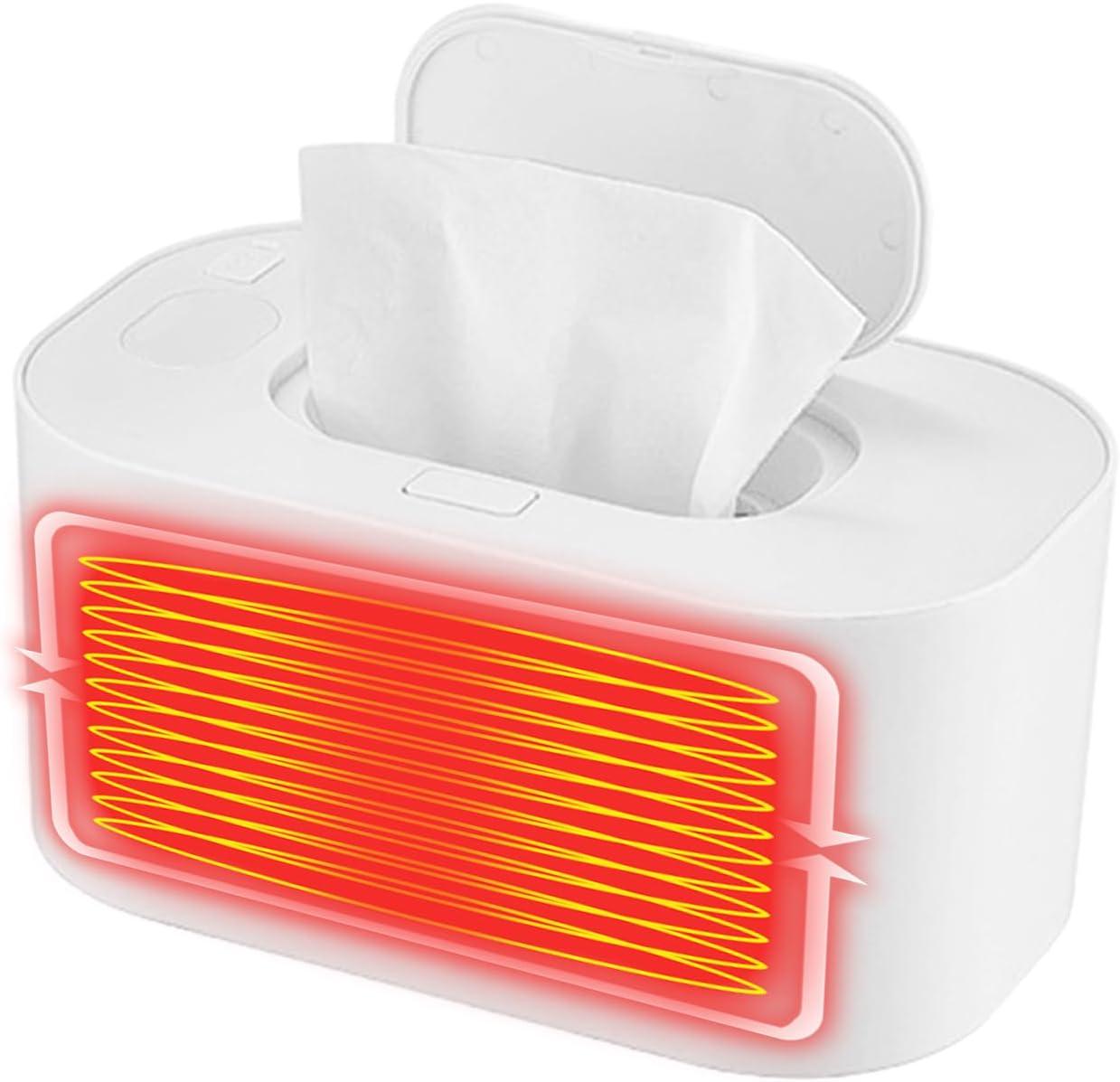 Baby Wipe Warmer and Baby Wet Wipes Dispenser Quick Heating System, LED Display