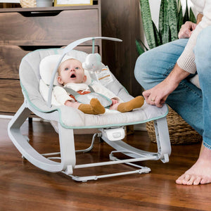Cozy 3-in-1 Grow with Me Baby Bouncer, Rocker & Toddler Seat