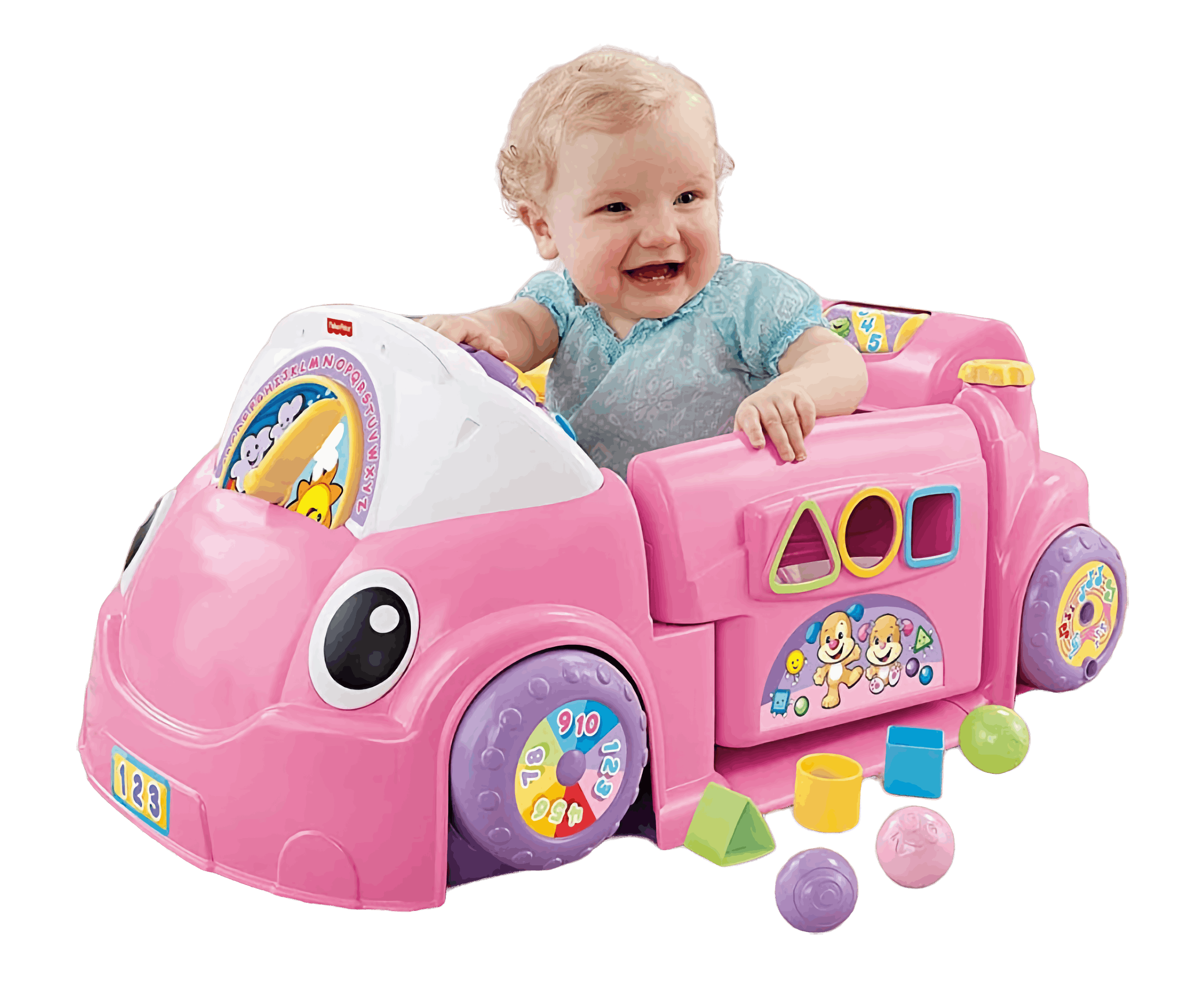 Crawl around top car pink