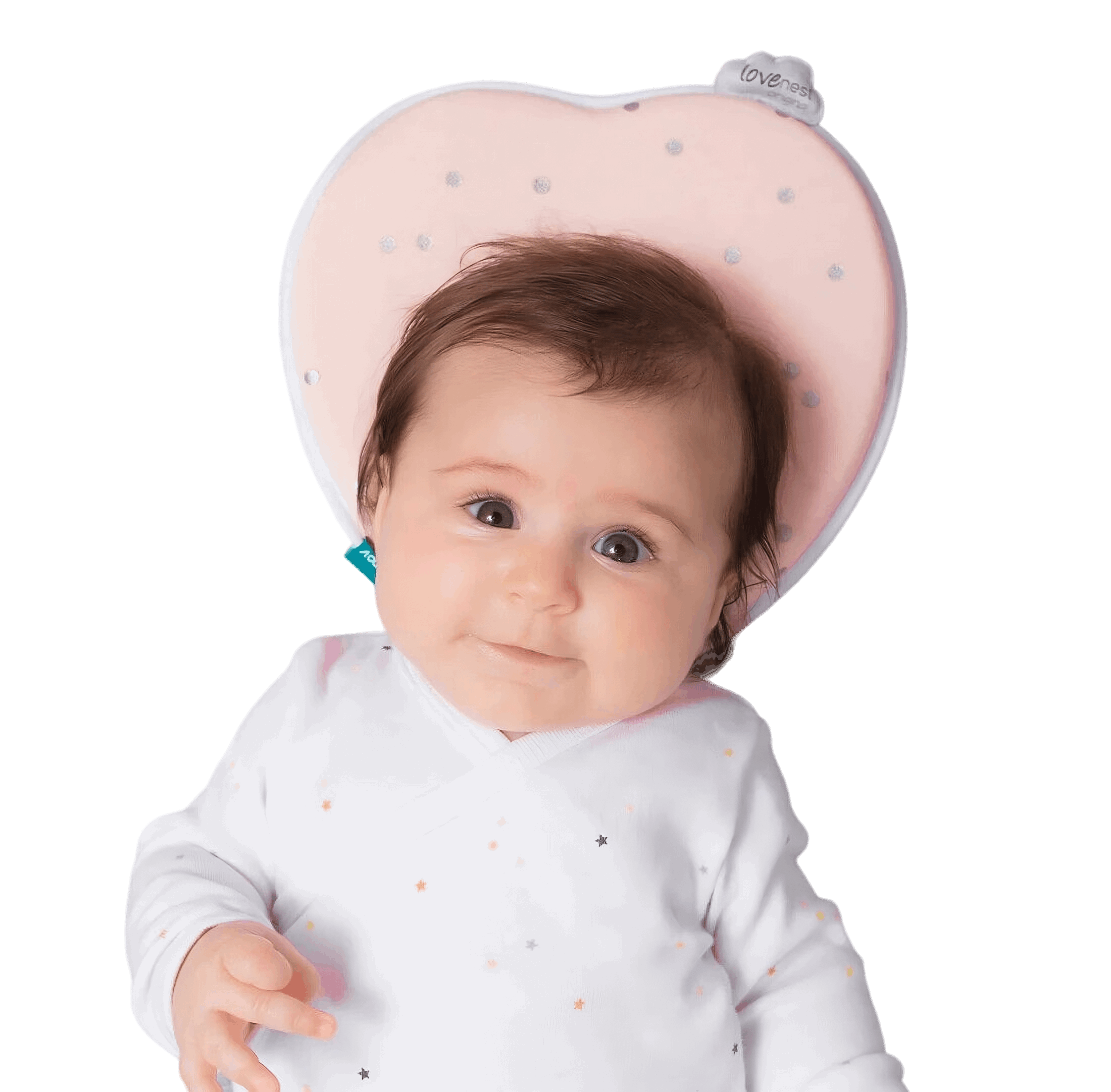 Babymoov Lovenest Original Pink Head Cushion