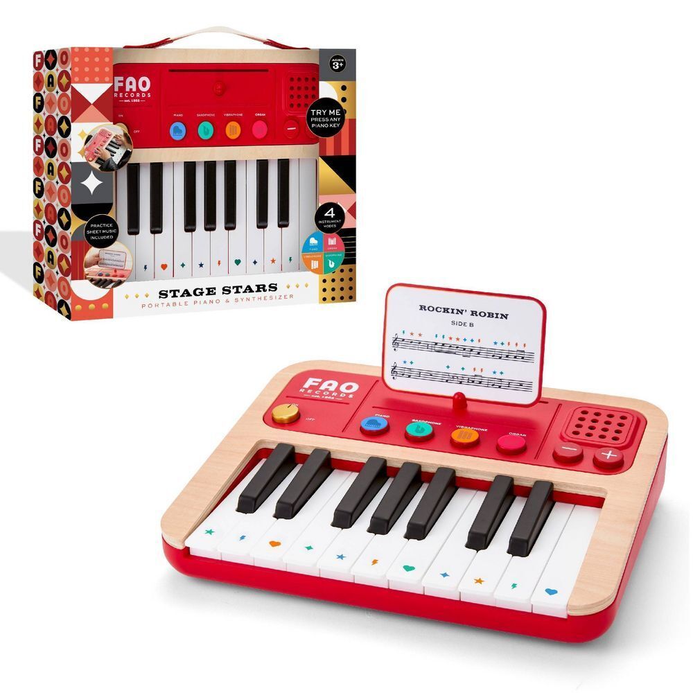FAO Schwarz Portable Piano and Synthesizer for Kids – Dunasty