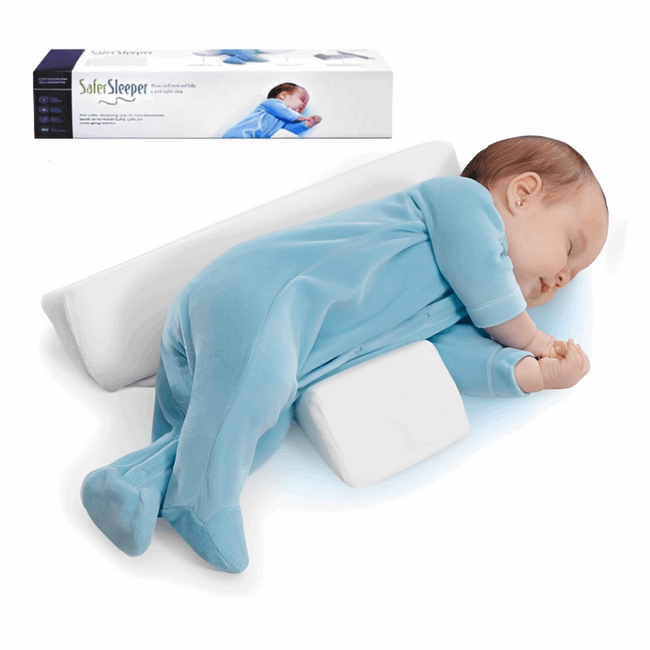 Anti Roll Baby Pillow Original Safer Side Sleeper™ Dunasty
