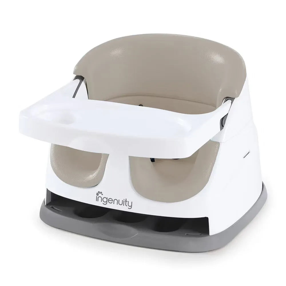 Baby Floor & Booster Seat with Tray - Coconut