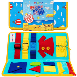 Montessori Learning Busy Board for Toddlers