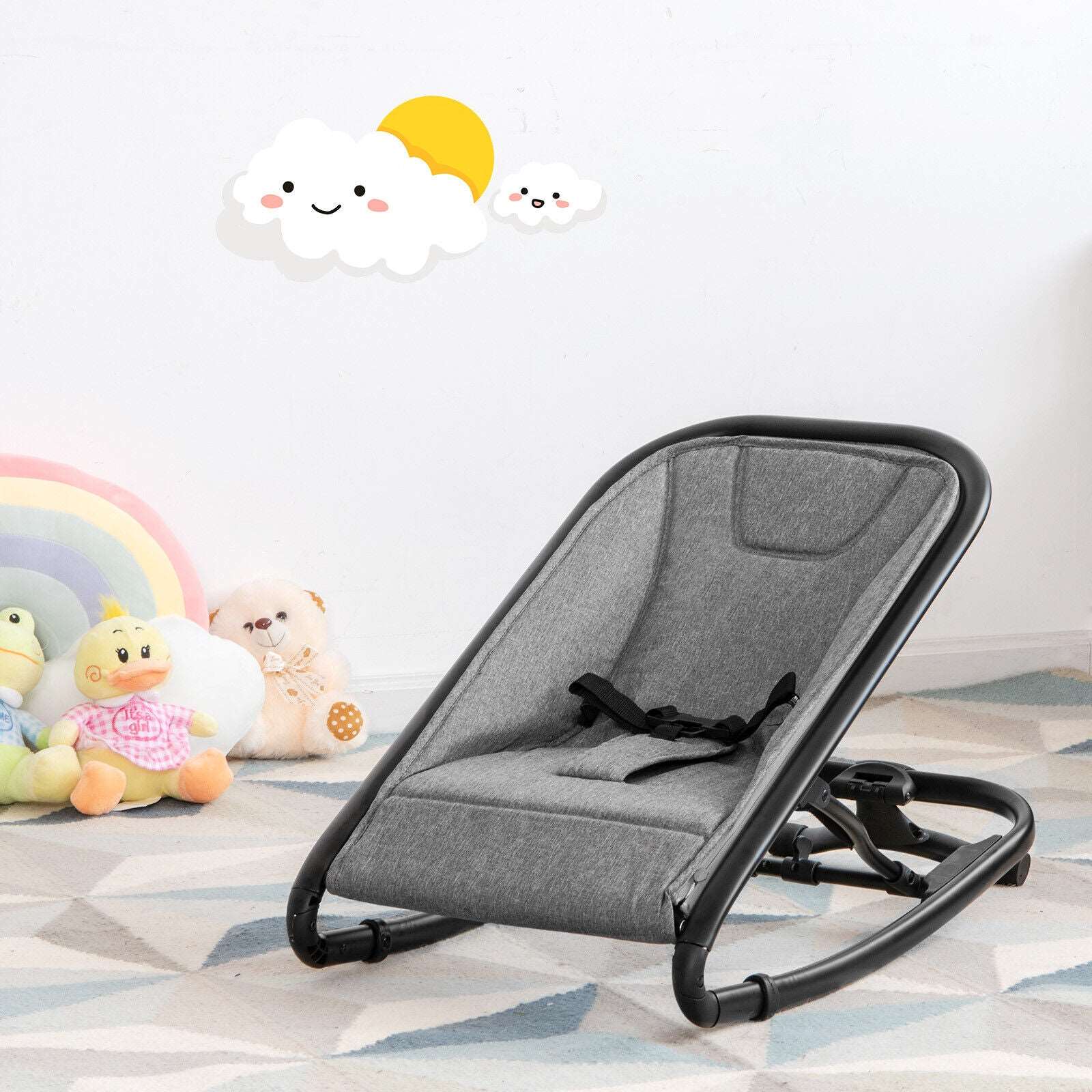Folding clearance baby bouncer