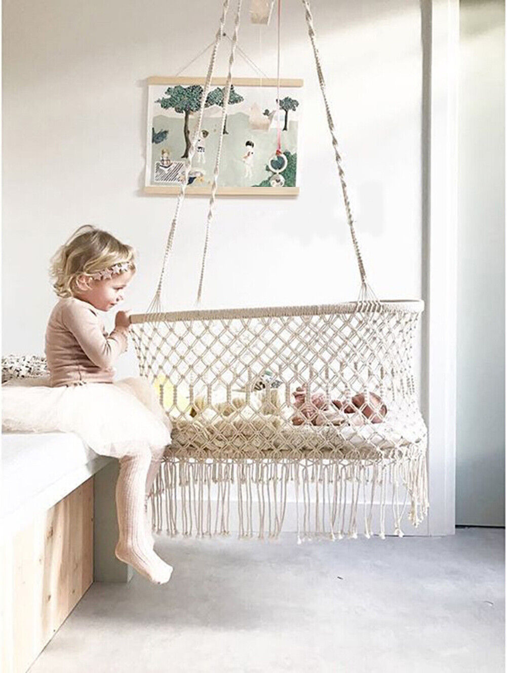 hanging baby jhula