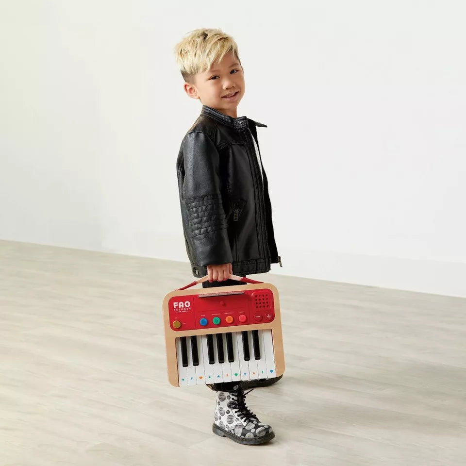 FAO Schwarz Portable Piano and Synthesizer for Kids